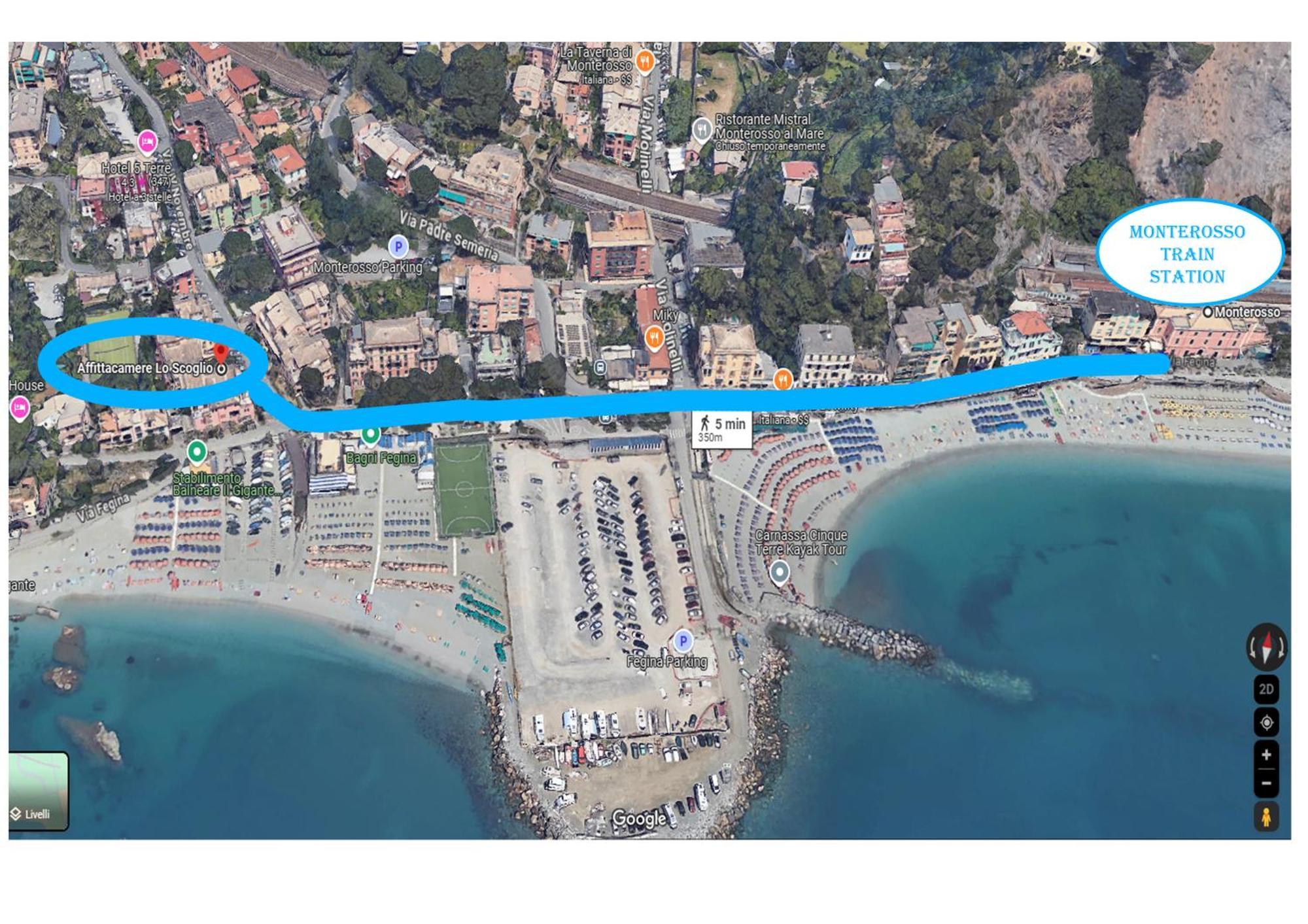 Affittacamere Lo Scoglio Monterosso al Mare Kültér fotó